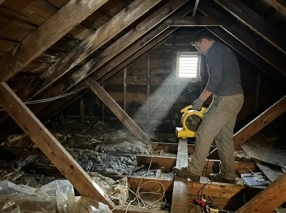 attic-water-damage-drying-proc-007 — frequently asked questions, Emergency Water Extraction & 24/7 Flood Response in Massac,…